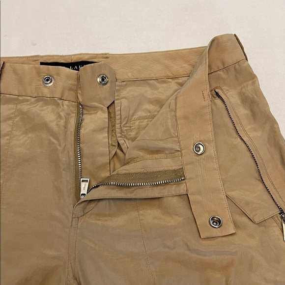 RALPH LAUREN CARGO UTILITY PARACHUTE CARGO PANTS WOMENS SILK BLEND SIZE 10 - Picture 8 of 16